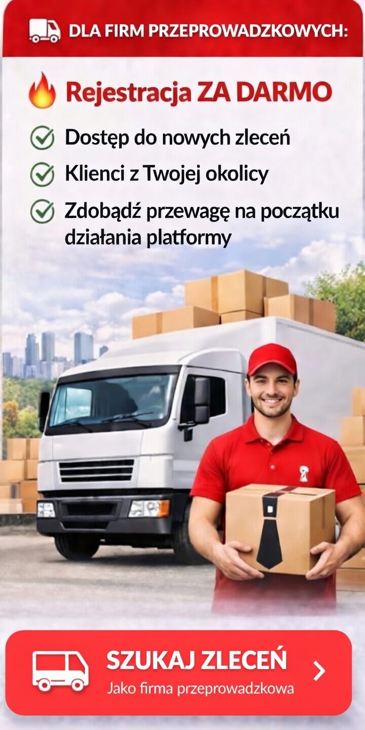 Dla firm przeprowadzkowych – przejdź do rejestracji